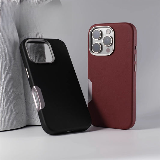 High-grade Leather Magnetic Leather All-inclusive Drop-resistant Protective Case
